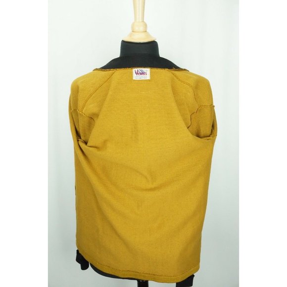 Venus Knitting Mills Inc NYC Kappa Delta Phi fraternity Cardigan Sweater VTG 42 - Picture 5 of 6